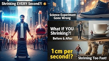 What If You Shrunk 1cm Every Second?