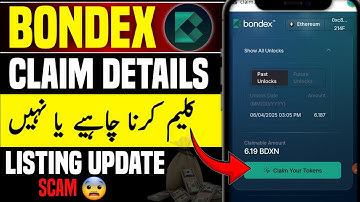 Bondex Token Claim Method | Bondex Claim Method Full Guide | Bondex Full Guide Step By Step Claim