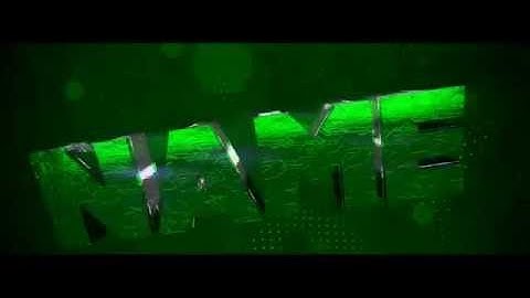 Green Sync Blender Intro Template | Bit rushed :( | Shockwaved fixed in template