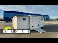 3-IN-1 Medical expandable foldout Container shelter