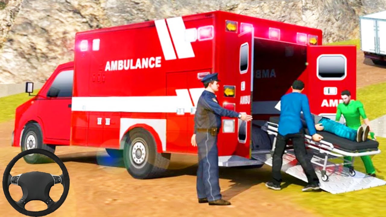 Beach Guard Ambulance & Helicopter Rescue Flight - Coast Guard Rescue Team Android Gameplay #2