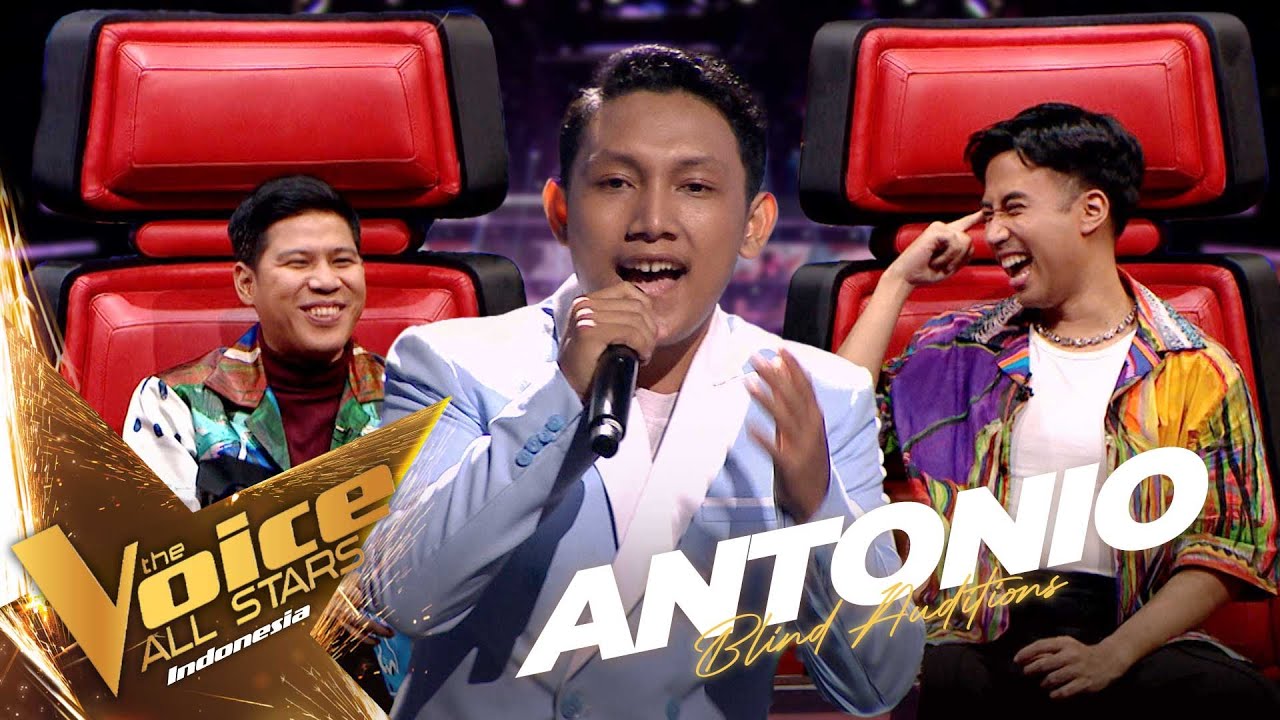 Antonio - Naluri Lelaki | The Voice All Stars Indonesia