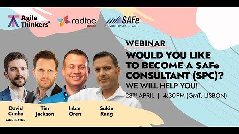 Would you like to become a SAFe Consultant (SPC)? We will help you!