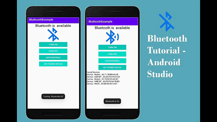 Bluetooth - Android Studio