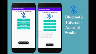 Bluetooth - Android Studio screenshot 1