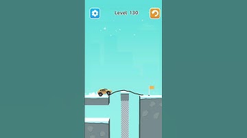 Draw bridge 🌉 Imposible mission 😱 Level 130 complete ✅ #shorts