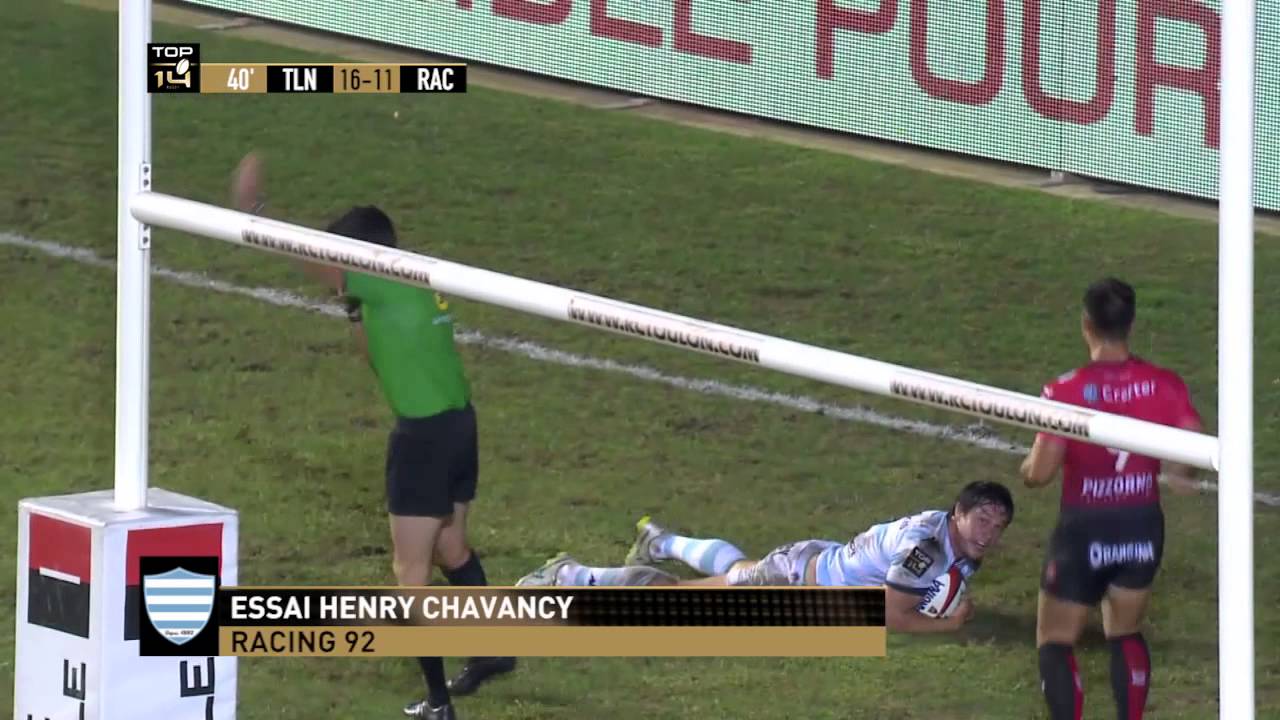 TOP14 - Résumé Toulon-Racing: 22-27 - J1 - Saison 2015/2016