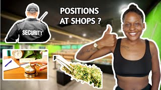 WORKING AT A CANNABIS DISPENSARY JOB // DIFFERENT TYPE OF POSITIONS AT MEDICAL MARIJUANA SHOPS