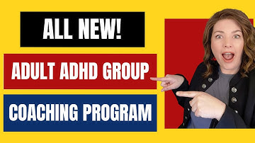 Brand New ADHD Group Coaching with Courses & Live Coaching