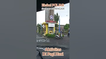 Ekskul POLJAR SMKN 3 KUNINGAN | Aktivitas Pagi di Gerbang Sekolah 🤗