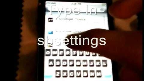How To Install Winterboard On iPod Touch 2G