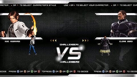 [KOF Mugen] Kyo Kusanagi VS Clone Zero