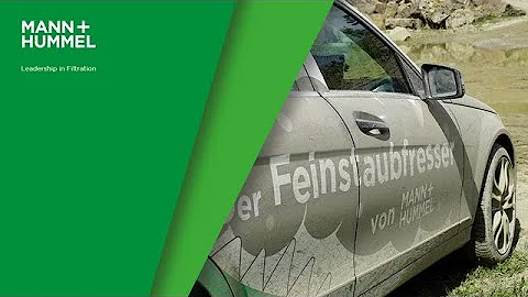 MANN+HUMMEL Fine Dust Eater - Dust, Water and Mud Test