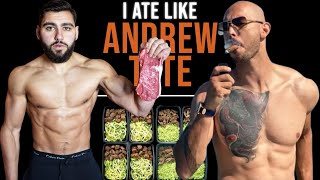 I Ate Like Andrew Tate For A Day *insane*