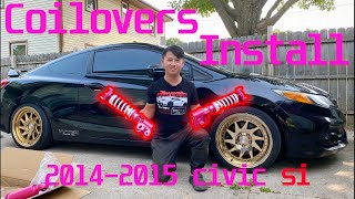 Installing Godspeed coilovers | 2012 - 2015 Civic Si