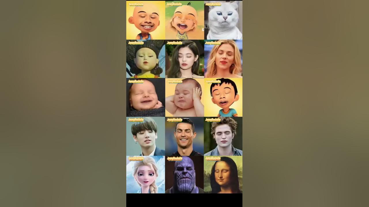 Famous People, Baby, Animation singing They Trunna be Subway Surf #Shorts