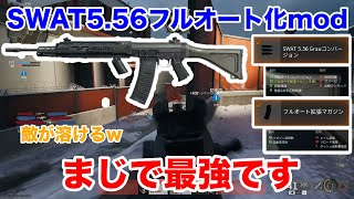 【CoD:BO6】敵が溶けるw SWAT5.56フルオート化modはまじで最強です!