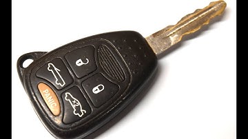 2007-2014 Chrysler 200 / Sebring Key Fob Battery Replacement - EASY DIY