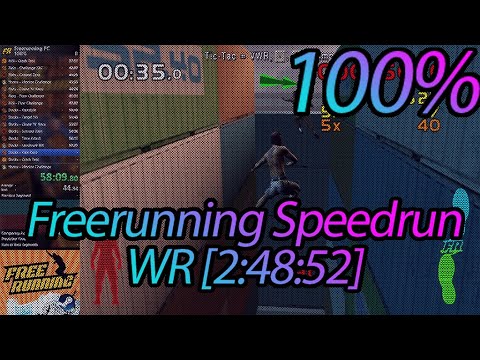 FreeRunning Speedrun 100% WR [2:48:52]