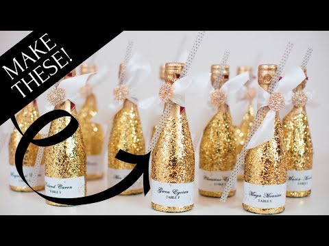 Video: DIY wedding glasses: decoration options