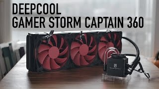 Обзор водяного охлаждения DeepCool Gamer Storm Captain 360