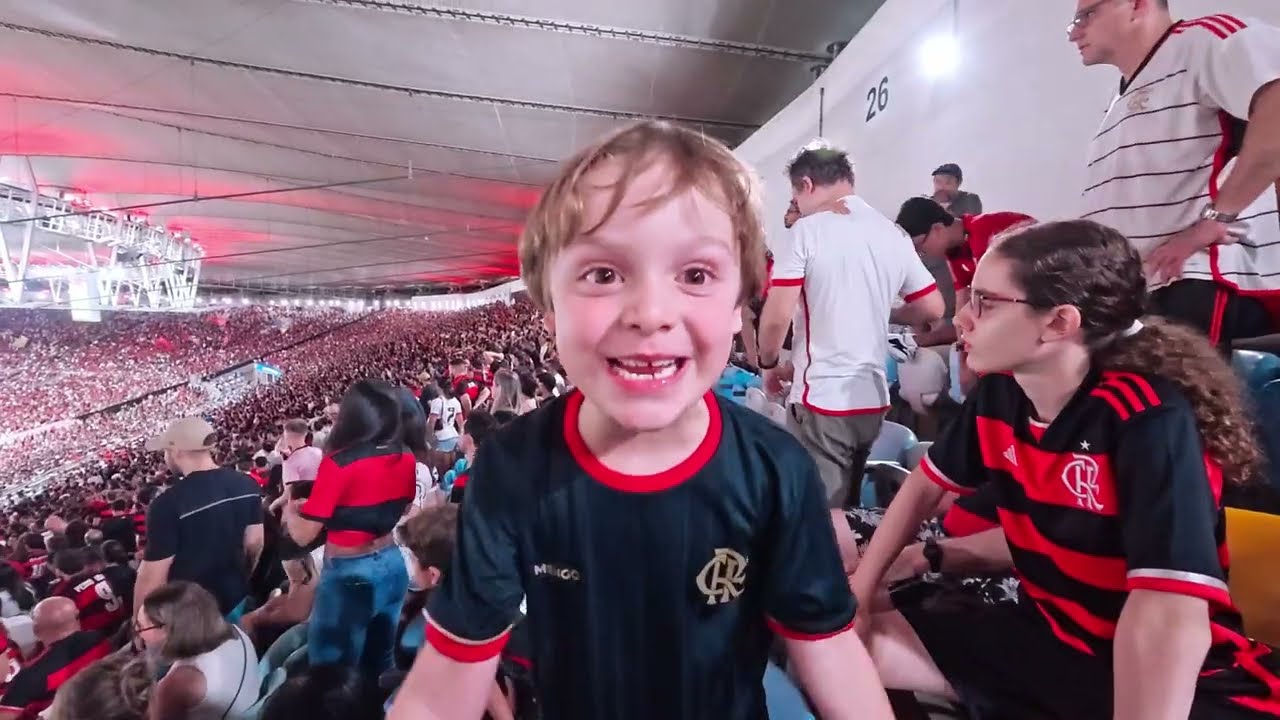 Primeira vez no Maracanã vendo o Flamengo 2 x Bahia 0.