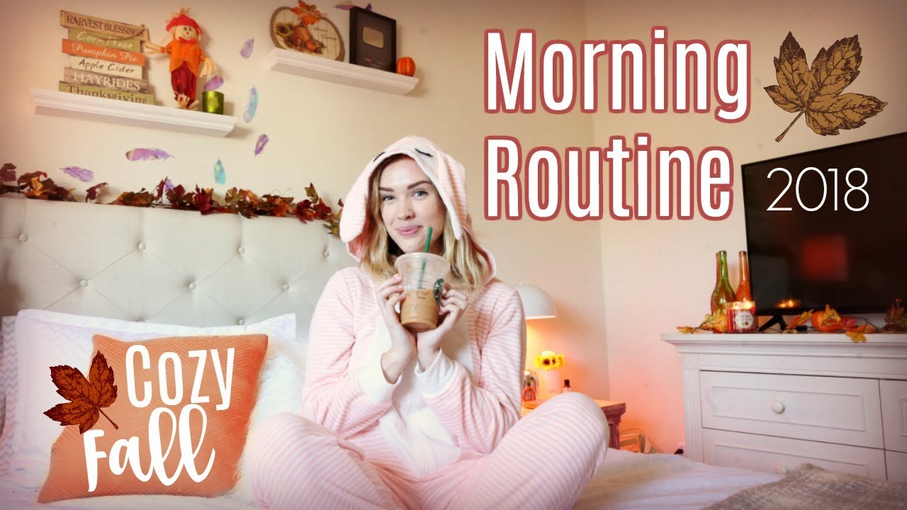 My COZY Fall Morning Routine! - YouTube