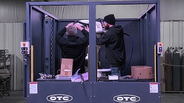 OTC Daihen Synchro-Feed GMAW Robotic Welding