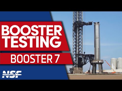 SpaceX Tests Booster 7 Ahead of Launch Later This Month