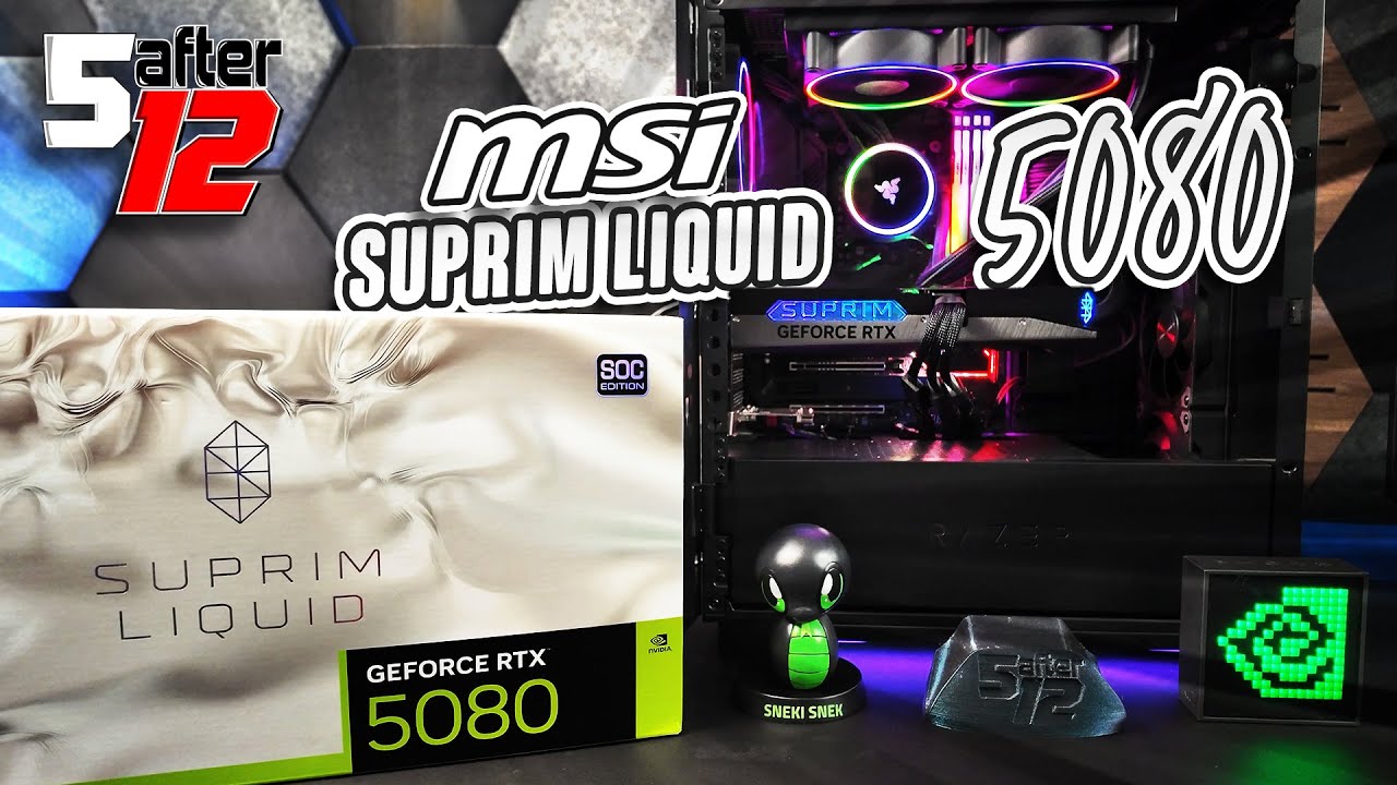 MSI Suprim Liquid 5080 - YouTube