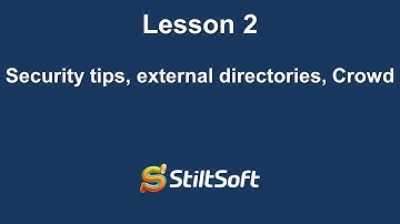 Advanced Permission and Security Management in Confluence - Lesson 2. External directories, Crowd