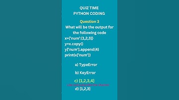 Ultimate Python Coding Quiz 🐍 | Test Your Programming Skills! 🧠