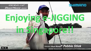 ★ Slow Jigging in Singapore with electric reel ★