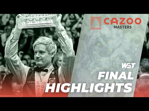 Neil Robertson Claims Masters Glory | Cazoo Masters Final