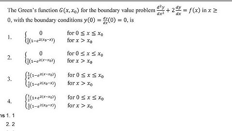 Assam Dec -2019  : Green function  II CSIR NET || tifr || Gate || BARC || Jest || mathematical phy