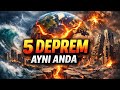 5 BÜYÜK DEPREM AYNI ANDA!!! #deprem #earthquake #tsunami #doğafetleri #bilim #dünya #kıyamet #scene