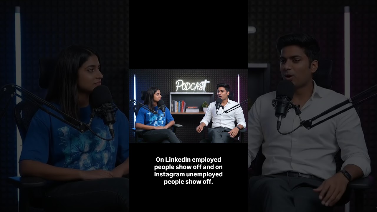 Instagram vs LinkedIn 🔥 The Most Honest Answer Ever! 😂   