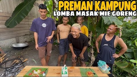 Lomba Masak Mie Goreng Tim Rian Arifin Vs Tim Fajar!