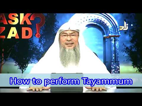 How To Perform Tayammum Sheikh Assim Al Hakeem
