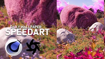 Pink I Everyday/Daily render I Cinema4D and Octane render Speedart I Damongraphics