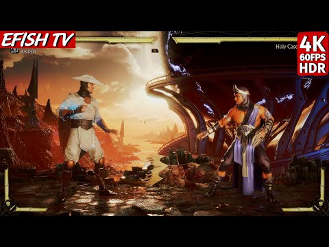 Raiden vs Rain (Hardest AI) - Mortal Kombat 11