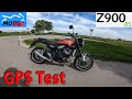 Kawasaki Z900RS - GPS Test - ACCELERATION / ROLL ON / TOPSPEED
