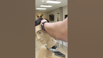 Tutorial Mid Length Mullet haircut (part 3) #shorts