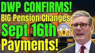🚨 Just Announced: DWP Reveals Major State Pension Update – Sept 16th Payments Confirmed!