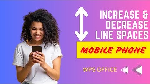 WPS OFFICE: "Line Spacing Made Easy!" (Mobile Phone)