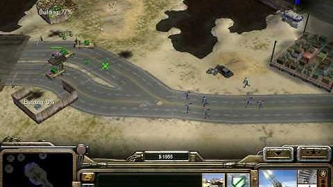 Command and Conquer: Generals - GLA Mission 5 (Brutal) Part 1 / 2