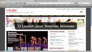 myUMBC: Create a Portal Account
