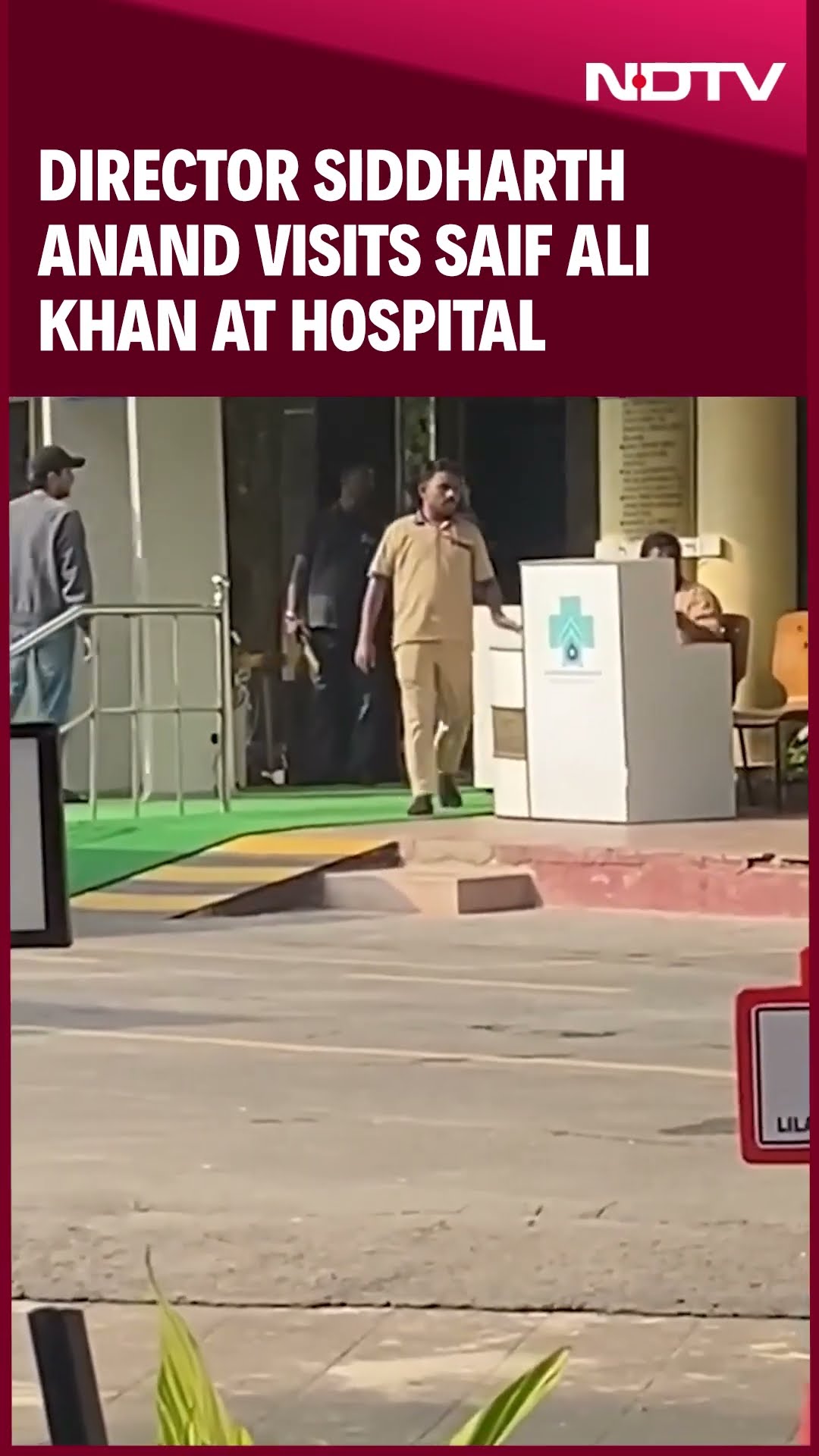 Director Siddharth Anand Visits Saif Ali Khan At Hospital After Attack