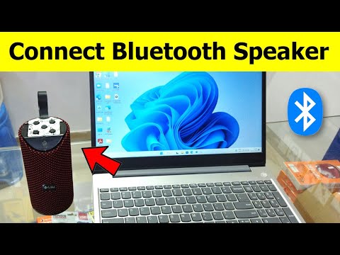 How to connect bluetooth speaker to laptop | Windows 11