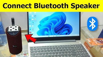 How to connect bluetooth speaker to laptop | Windows 11